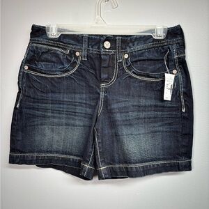 Maurices Dark Indigo Jean Shorts